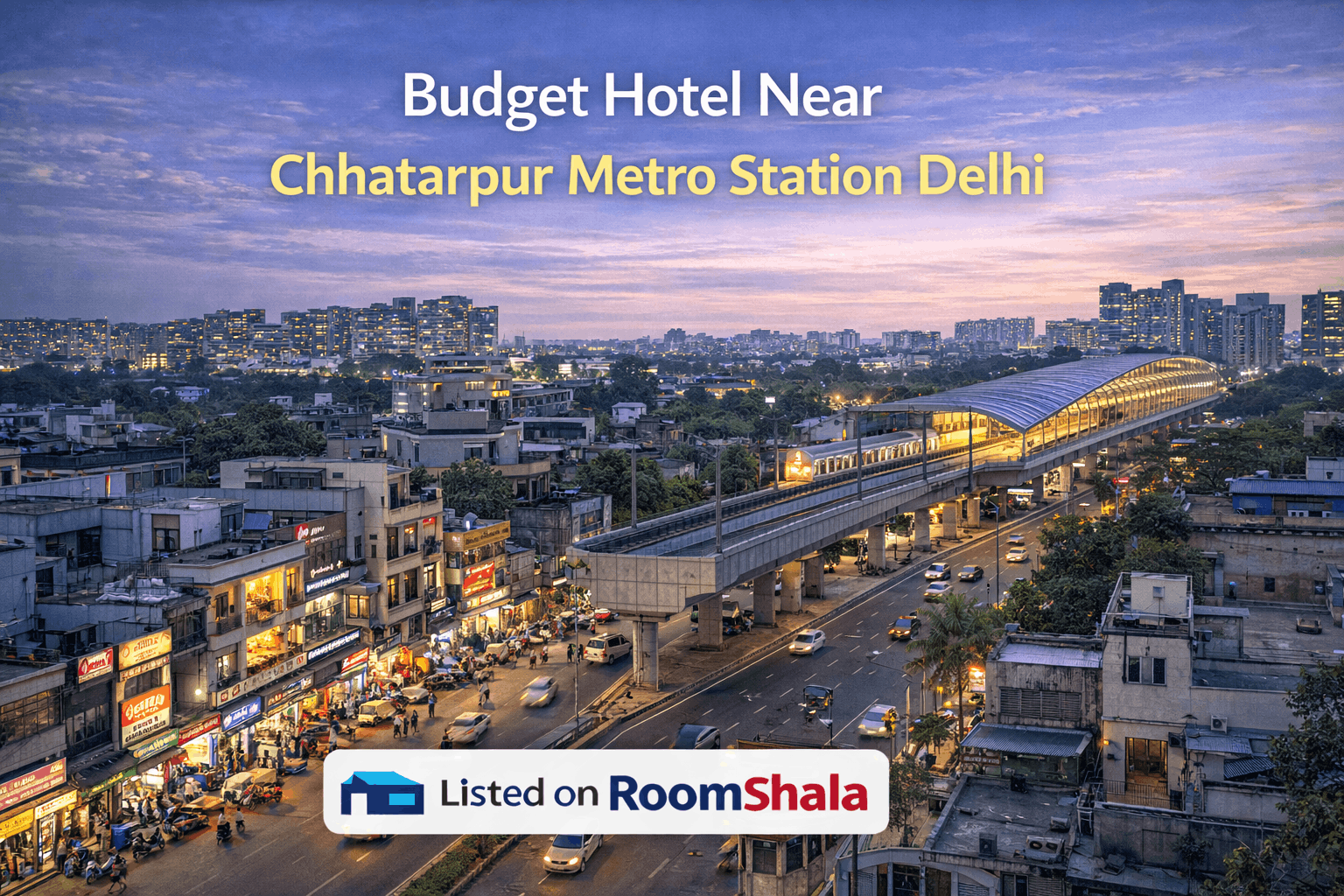 Hotels Near Chattarpur Metro Station Delhi - Roomshala